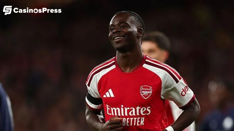 Saka's Shift in Role Could Be Arsenal's Most Important Betting Variable This Season